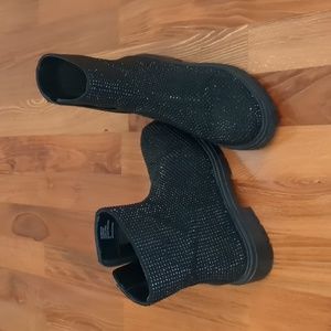 Black Sparkly Women's Boots